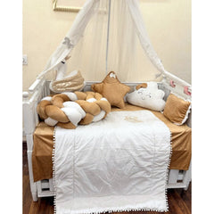 Baby Cot - Bedding Set - Golden Swan 1