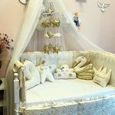 Baby Cot - Bedding Set - Little Lamb