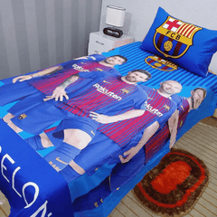 FCB Barcelona Kids Bed Sheet 1