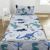 Jurassic Park Kids Bed Sheet