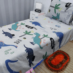 Jurassic Park Kids Bed Sheet