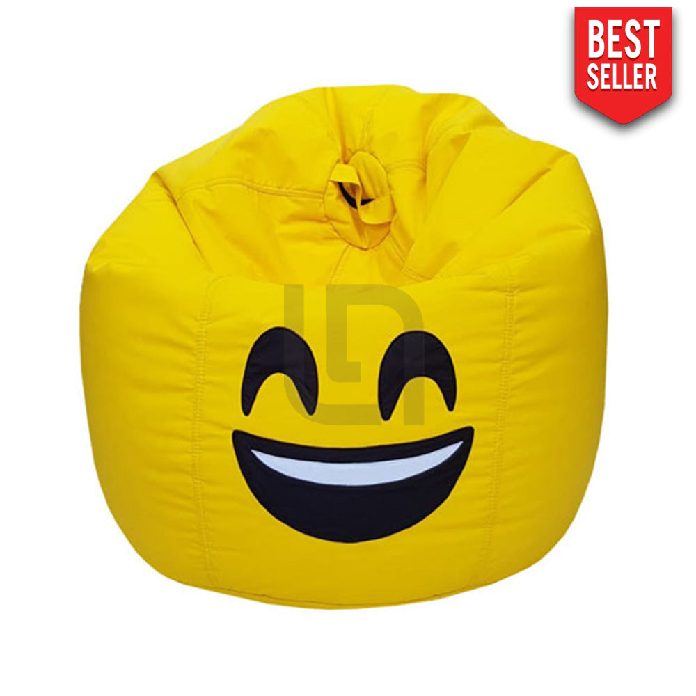 Simely Face Bean Bag - Yellow