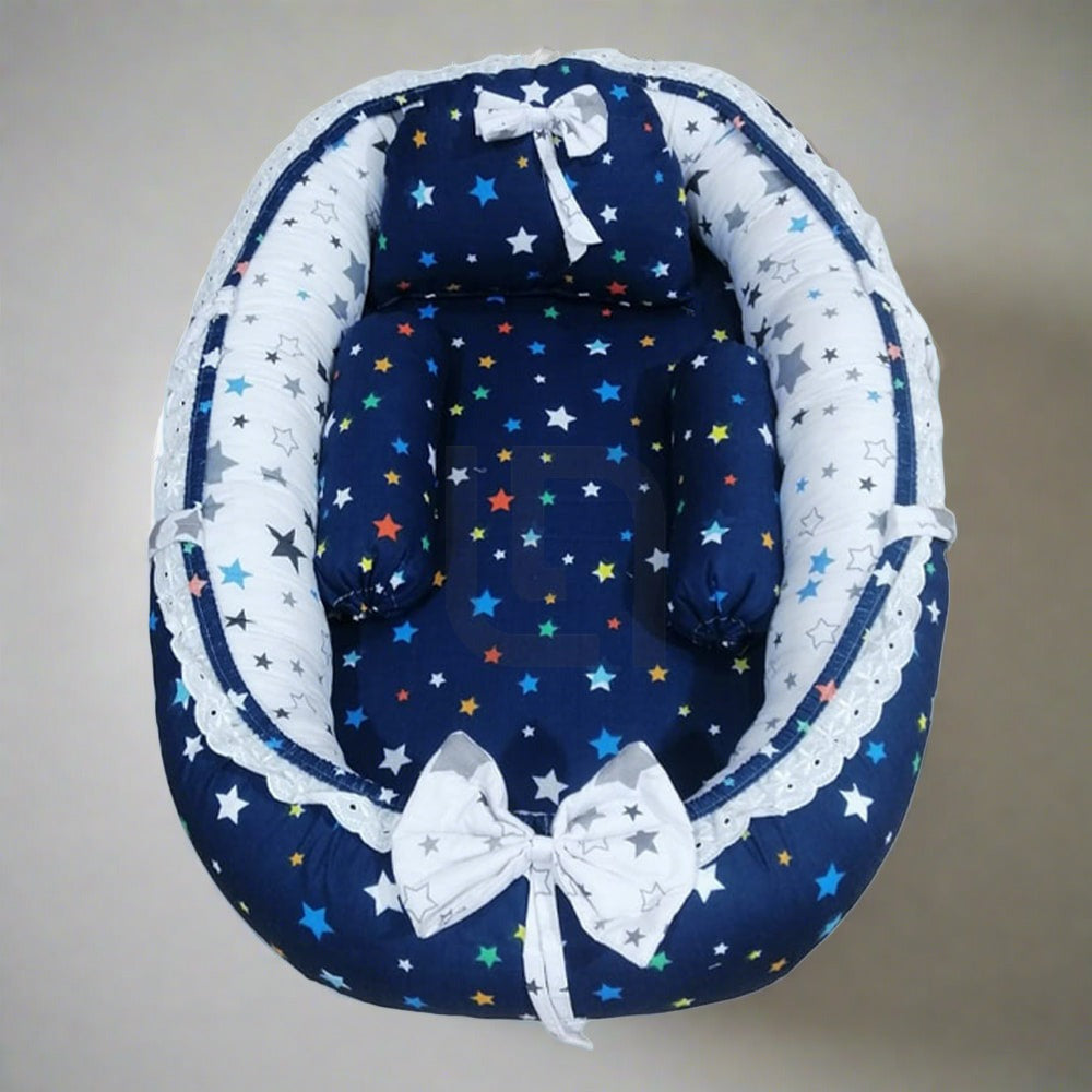 Stars Blue Baby Nest