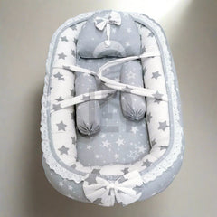 Stars Grey Baby Nest