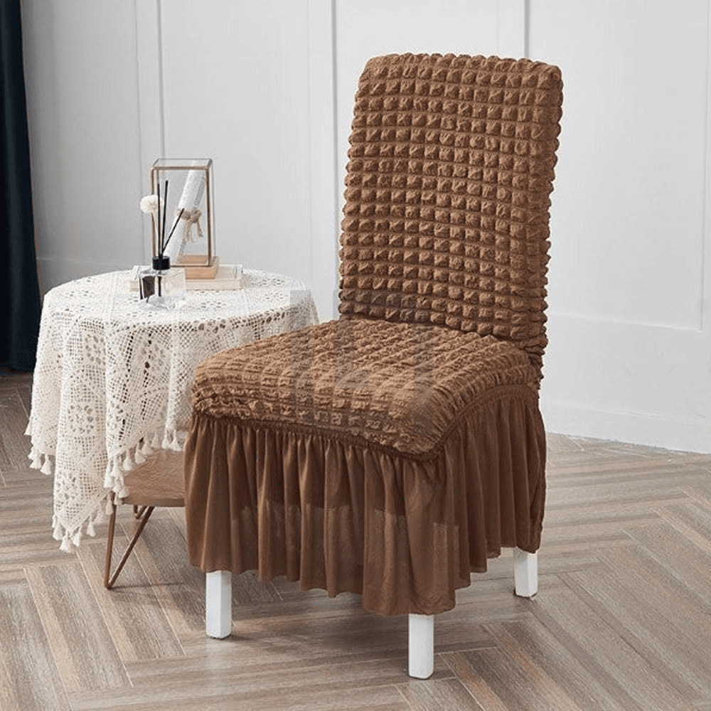 Turkish Style Chair Cover - Brown
