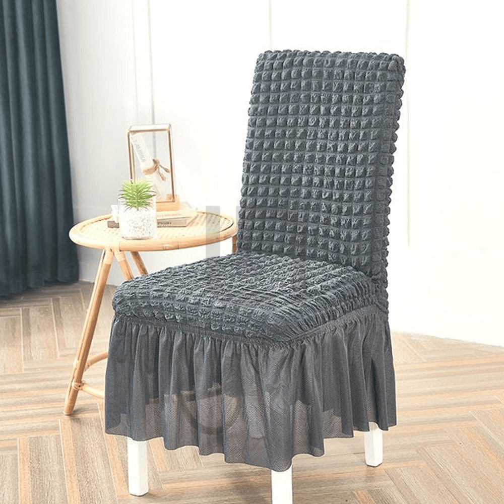 Turkish Style Chair Cover - Grey