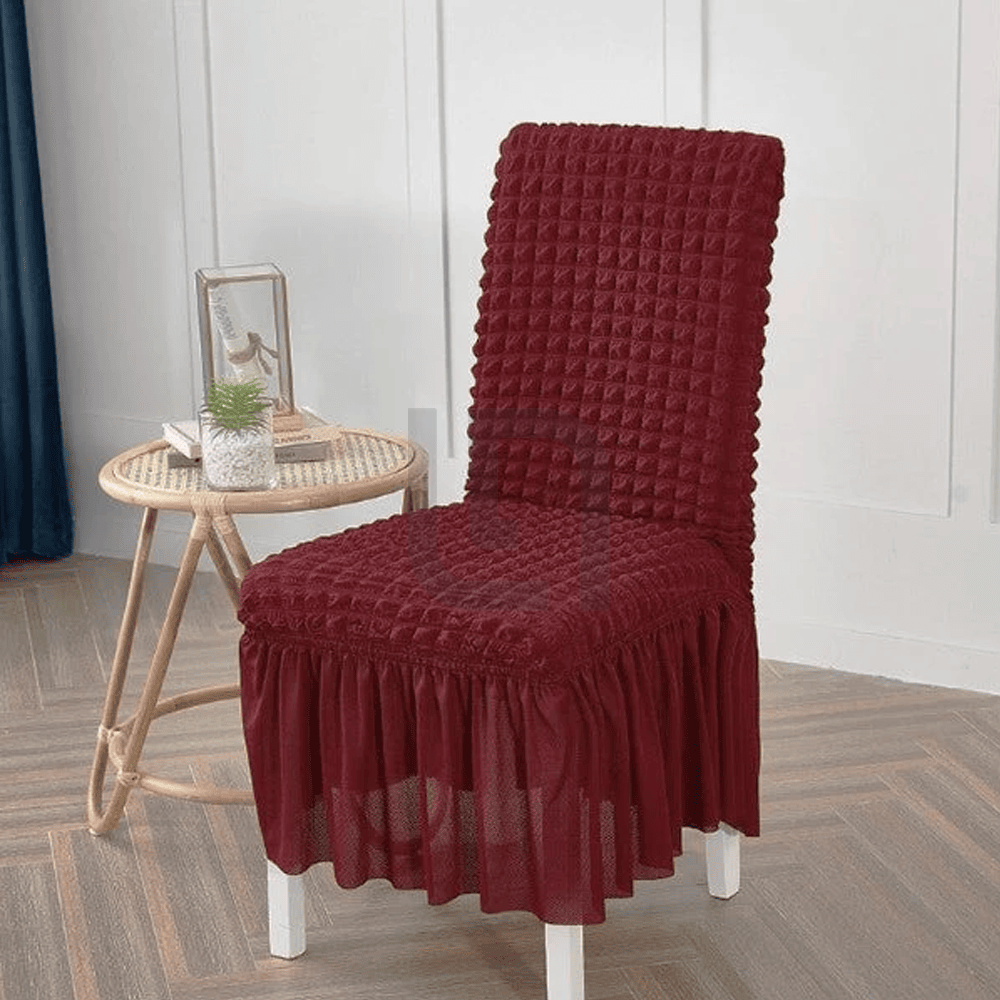 Turkish Style Chair Cover - Maroon