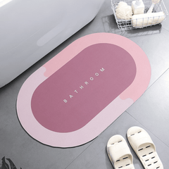 water absorbent mat pink