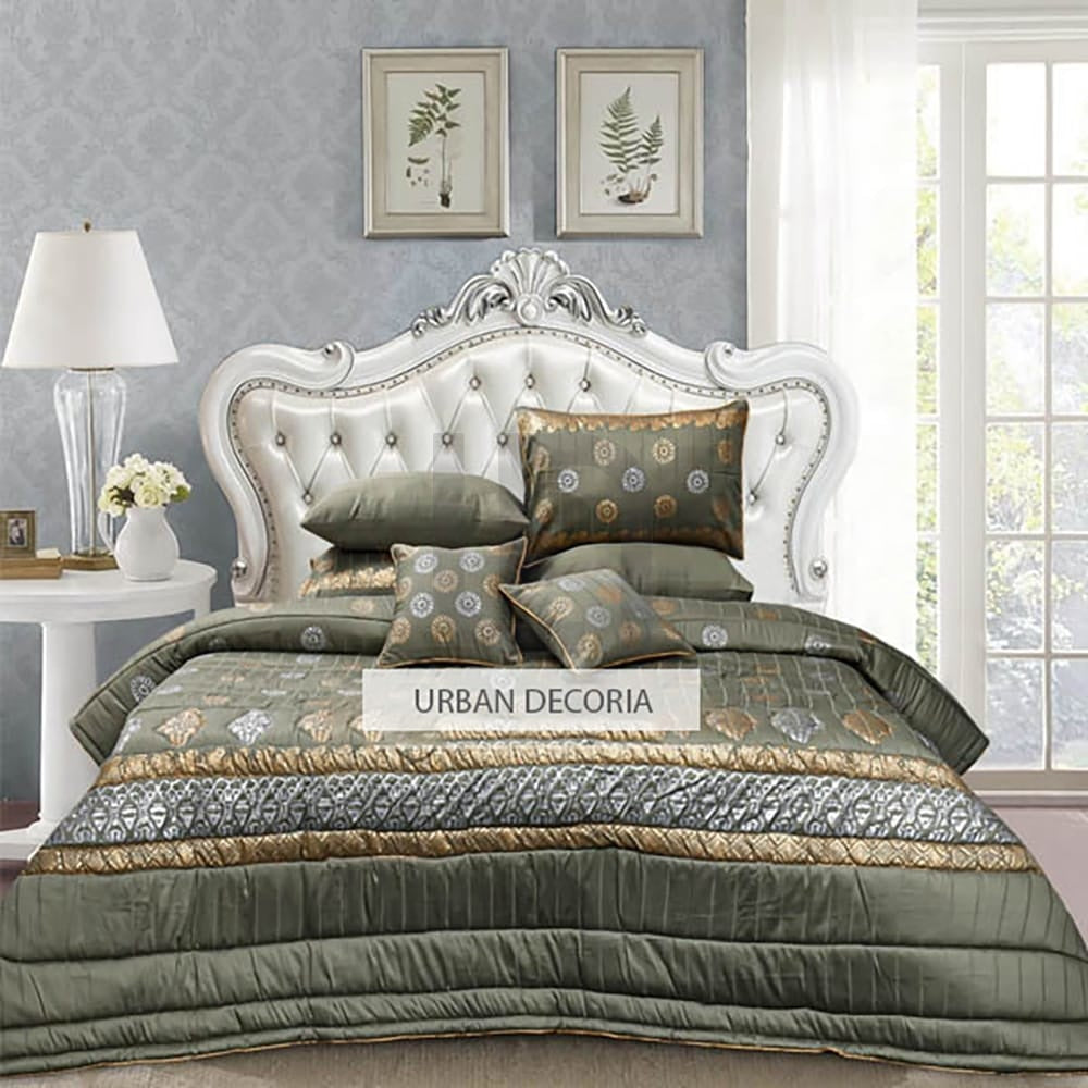 Comforter Set Cotton Sateen Block Printed – Tribeca