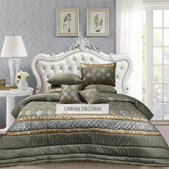 Comforter Set Cotton Sateen Block Printed – Tribeca
