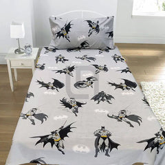 Bat Man Kids & Crib Bed Sheet