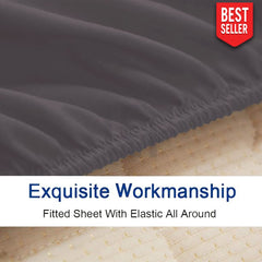 Fitted Sheet Charcoal