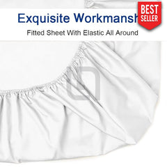 White Color Fitted Sheet