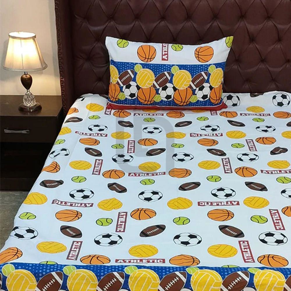 Athletic Kids & Crib Bed Sheet