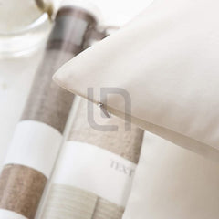 velvet cushion cover - Ivory