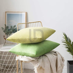 mustard yellow cushion cover