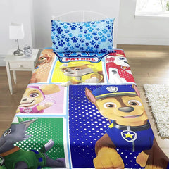 PAW Patrol Cartoon Themed Bed Sheet