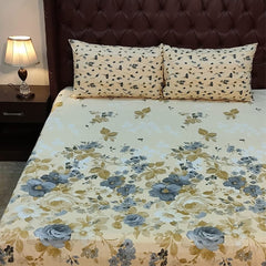 retro spring bedsheet
