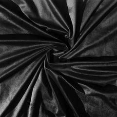 Velvet Quilt Cover - Black 2