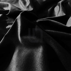 Velvet Quilt Cover - Black 3