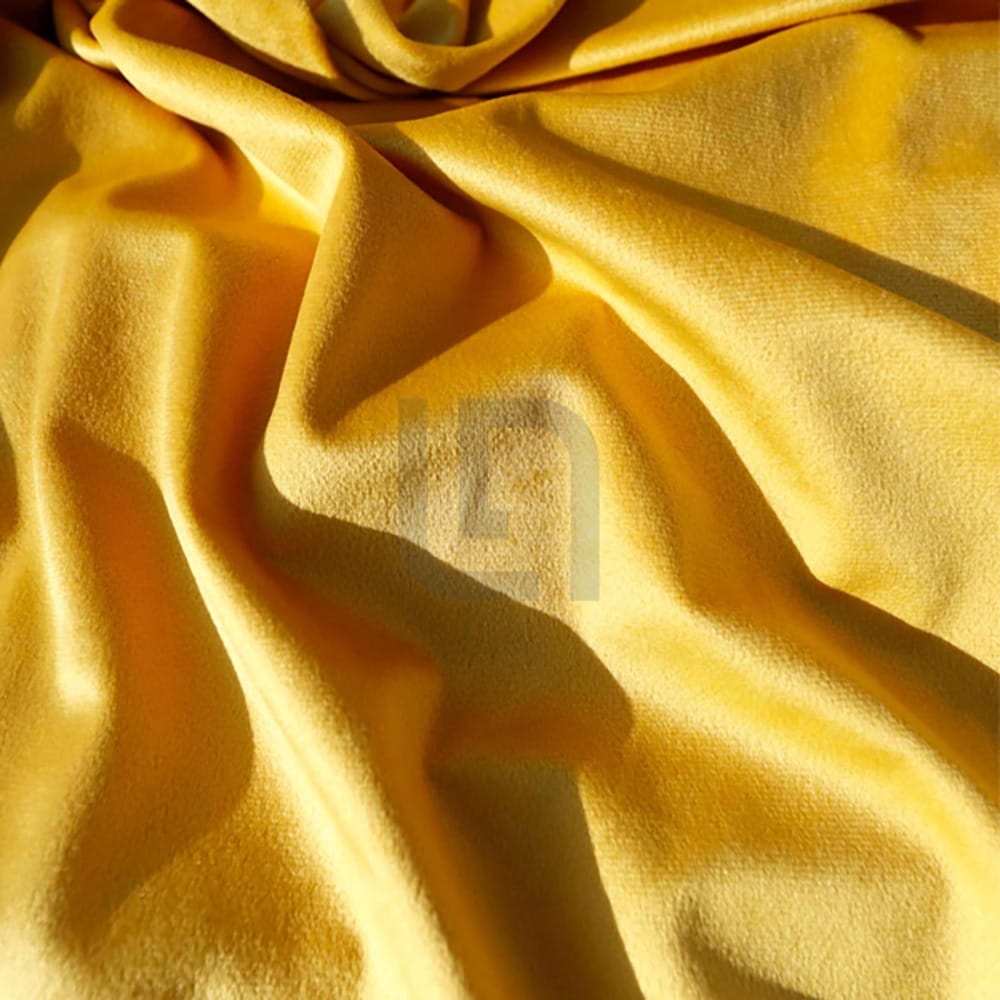 Velvet Quilt Cover - Yellow 4