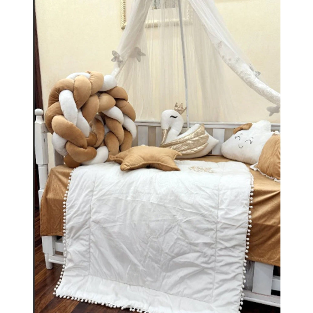 Baby Cot - Bedding Set - Golden Swan 2