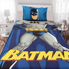 Batman cartoon bed sheet
