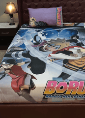 Boruto Cartoon Bed Sheet