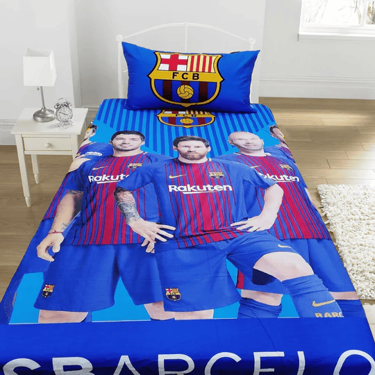 FCB Barcelona Kids Bed Sheet