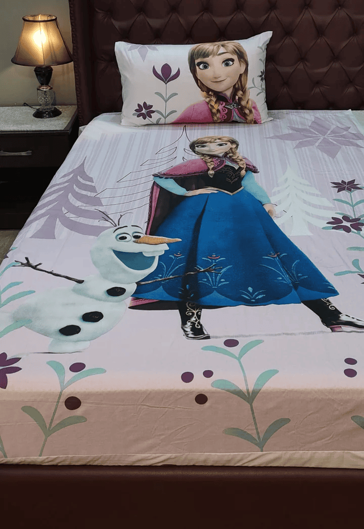 Frozen Cartoon Bedsheet