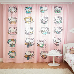Hello Kitty Kids Room Curtains