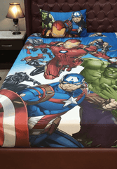Marvel Avengers Cartoon Bedsheet