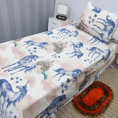 Unicorn Kids Bed Sheet 1