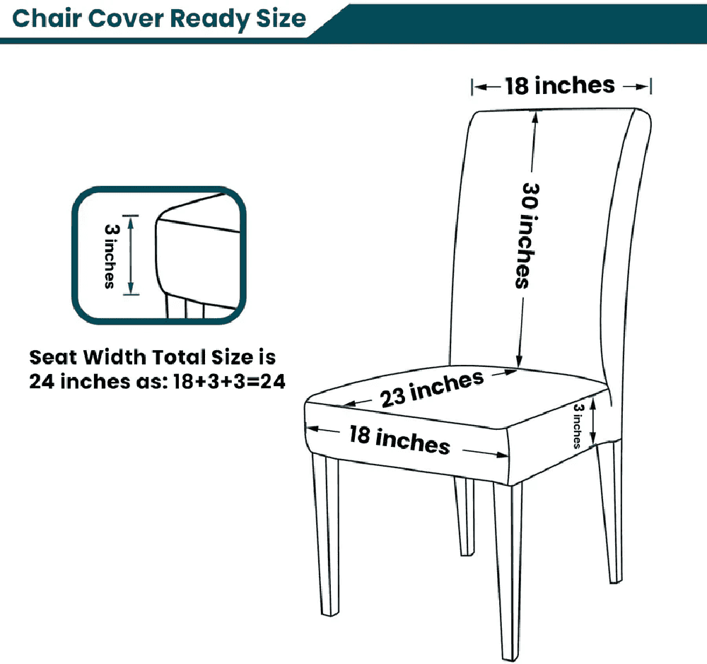 Zebra Chair Cover - Grey