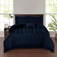 Hotel bed sheet - Navy Blue
