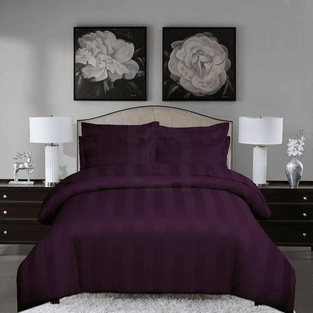 Hotel bed sheets - Purple