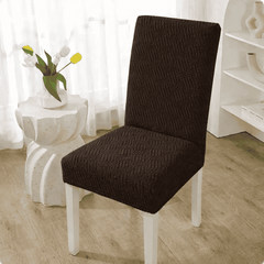 jacquard-chair-cover-dark brown