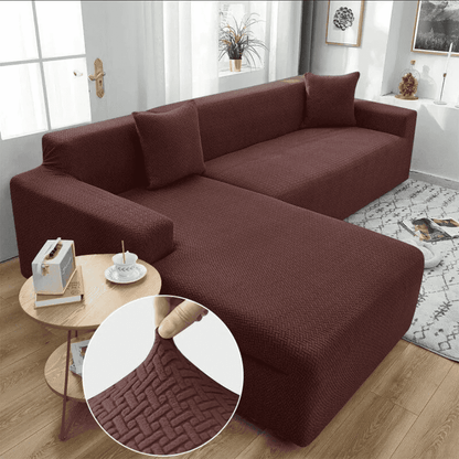 l-shaped-jacquard-sofa-cover-brown