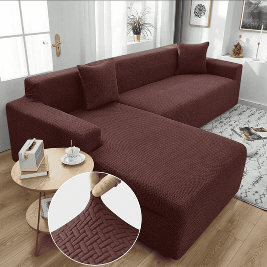 l-shaped-jacquard-sofa-cover-brown