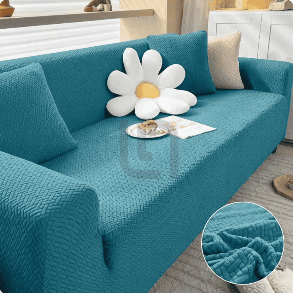 jacquard-sofa-cover-aqua
