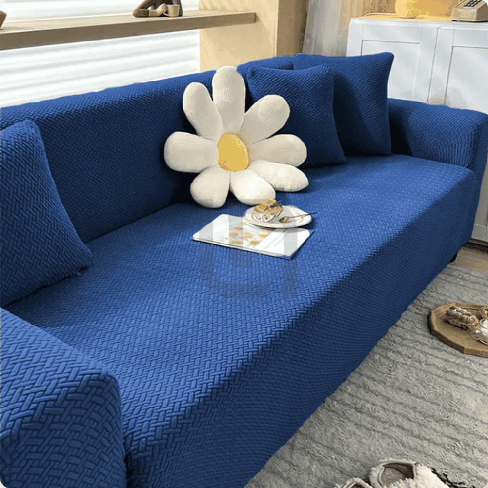 jacquard-sofa-cover-blue