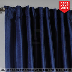 velvet curtain admiral berry