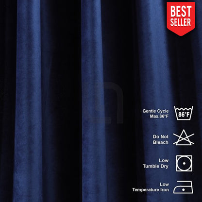 admiral berry velvet curtain