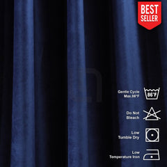 admiral berry velvet curtain