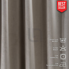 seashell velvet curtain