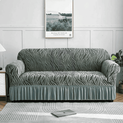 zebra-sofa-cover-coral-green