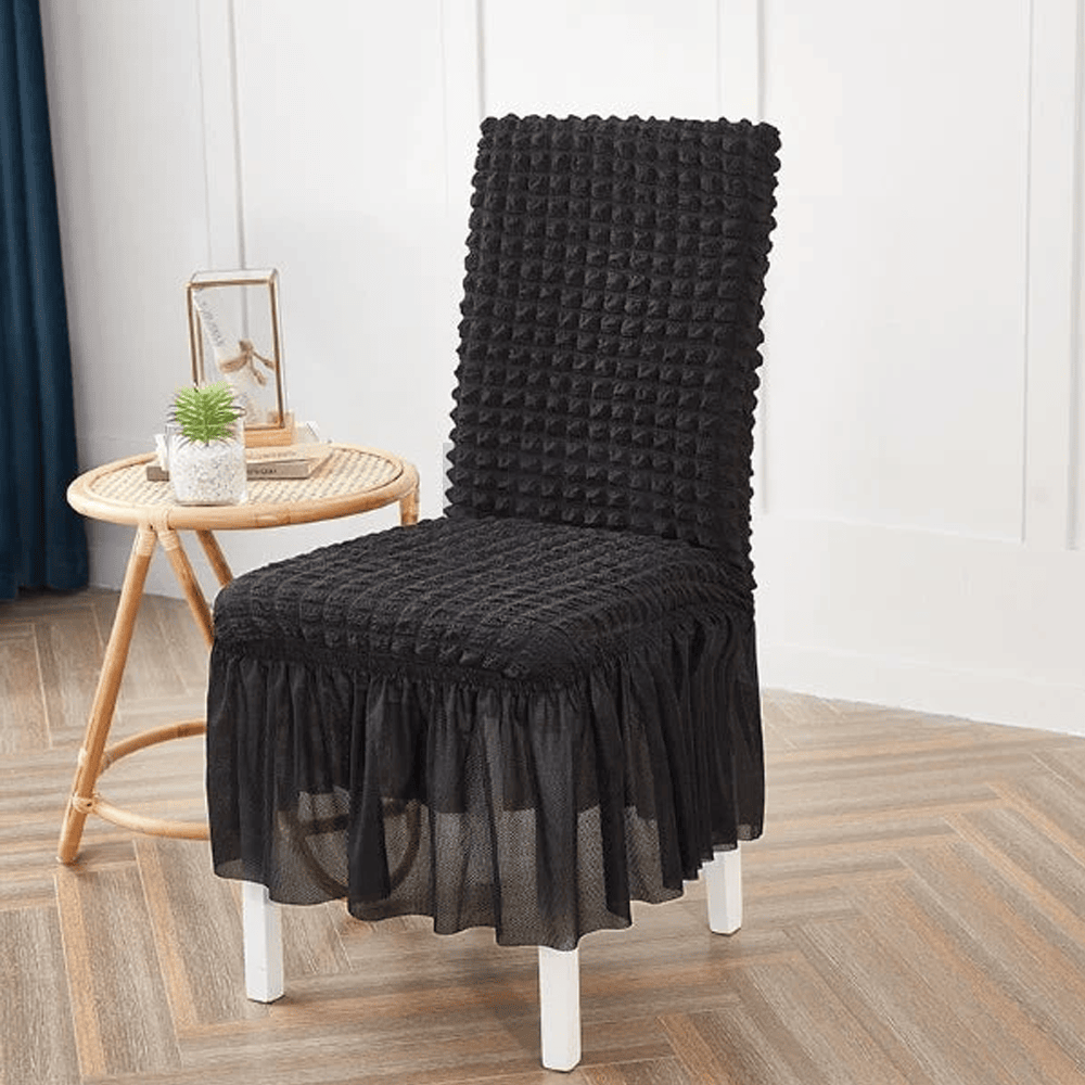 Turkish Style Chair Cover - Black