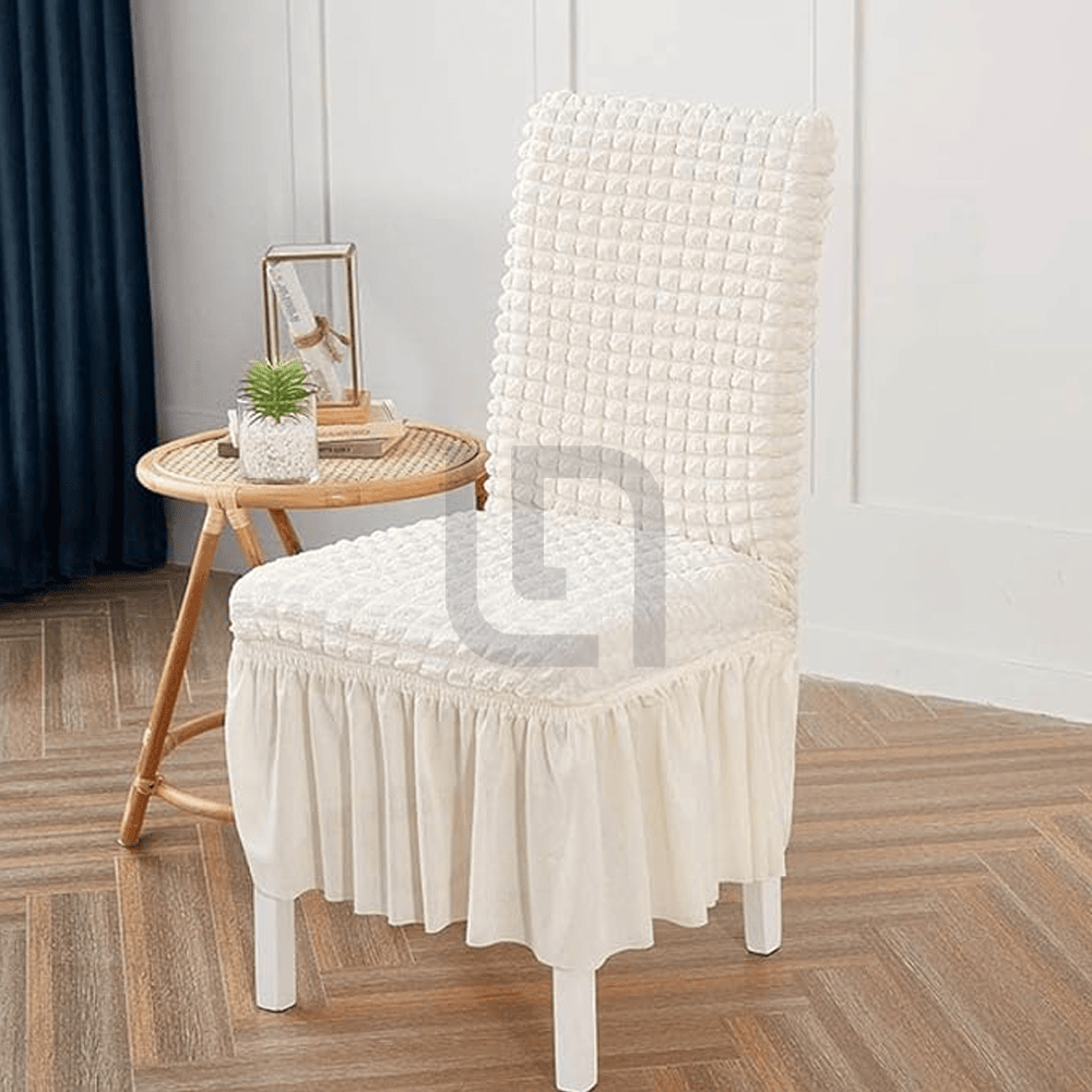 Turkish Style Chair Cover - Off White