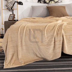 Fleece Blanket – Khaki 2