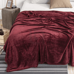 Fleece Blanket – Maroon 2